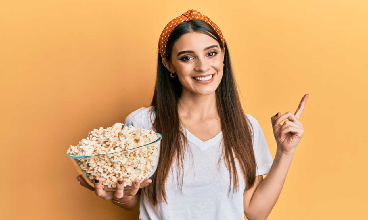 Popcorn kann eine gesunde Option zum Abnehmen sein.  verstehen